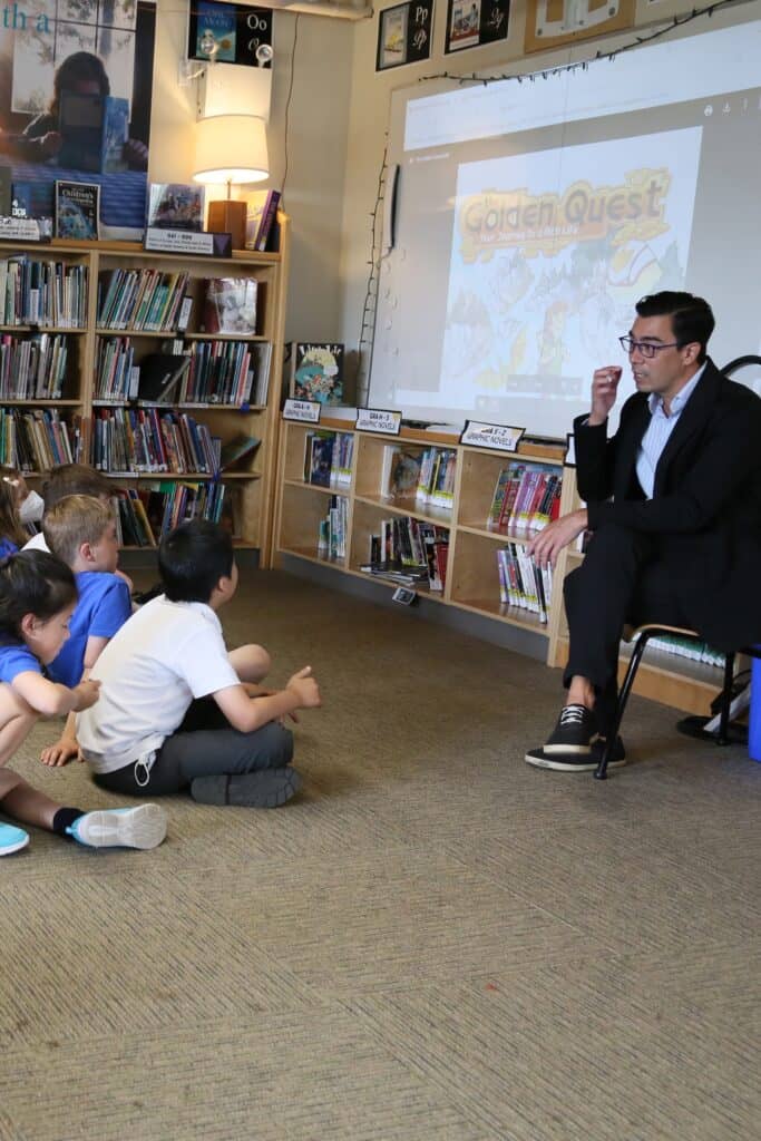 Speaking to Grade 3 Class