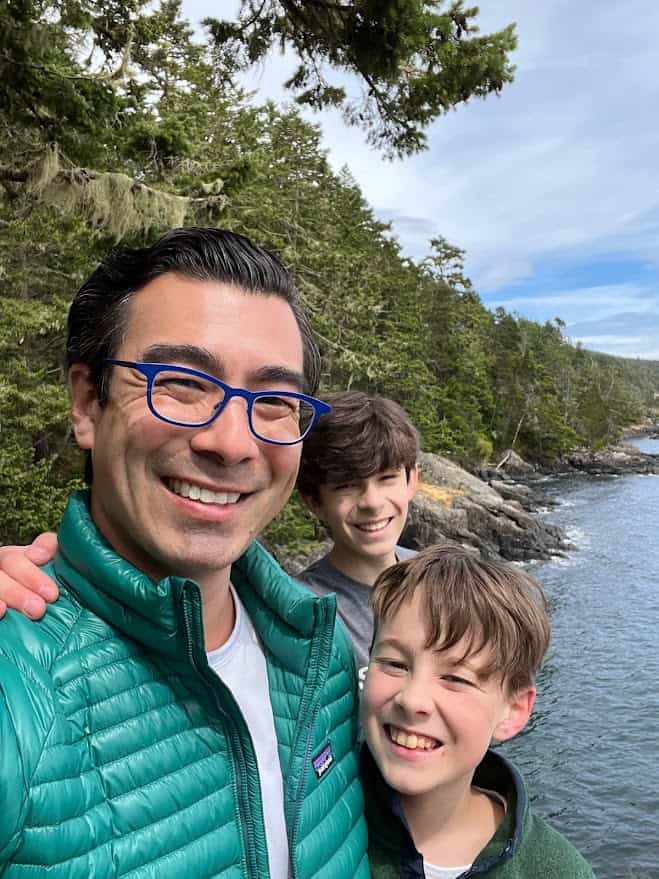 Fathers Day with Will and Noah