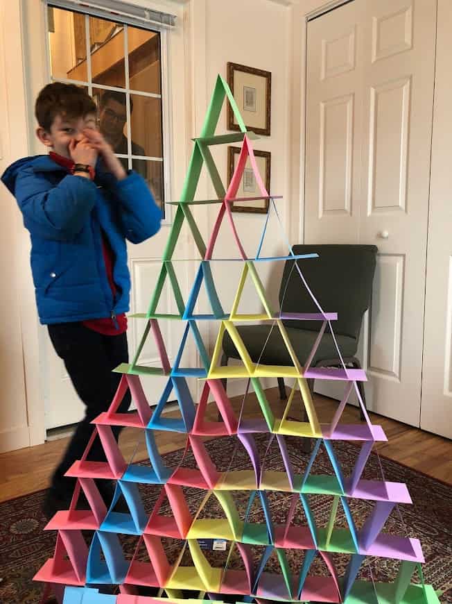 Will building a card tower