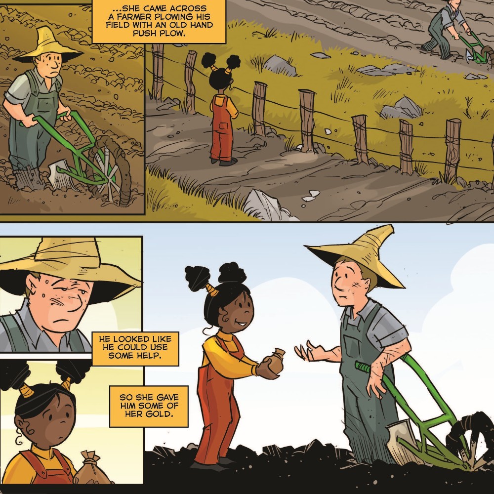 The Golden Quest graphic novel
