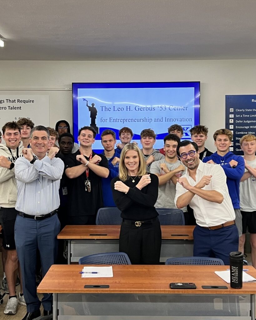 Speaking to Xavier University Students