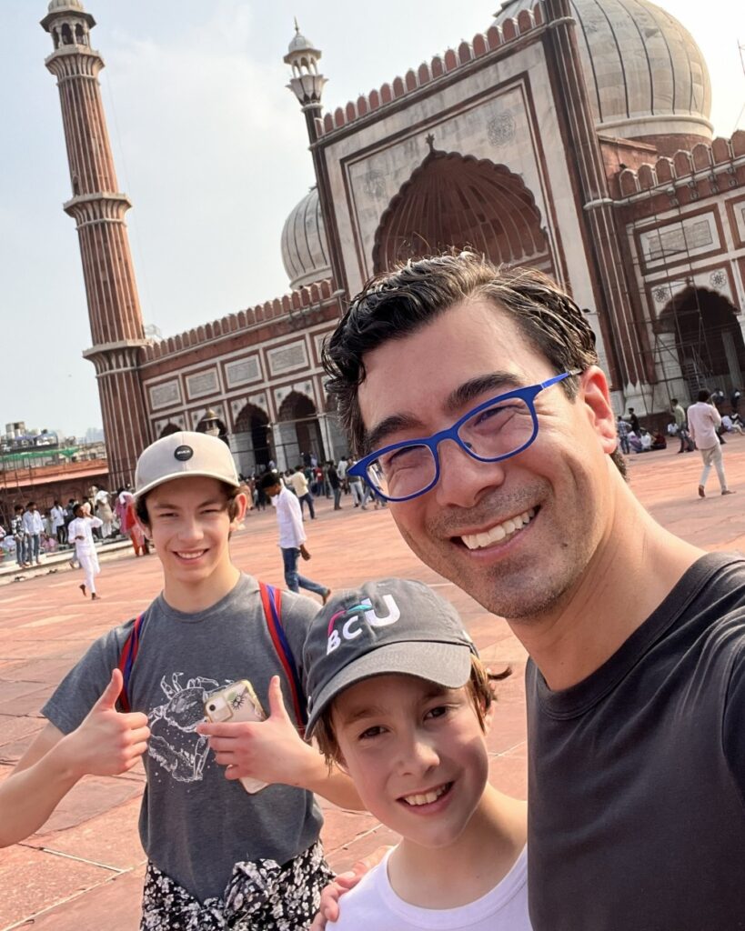 David with his Boys